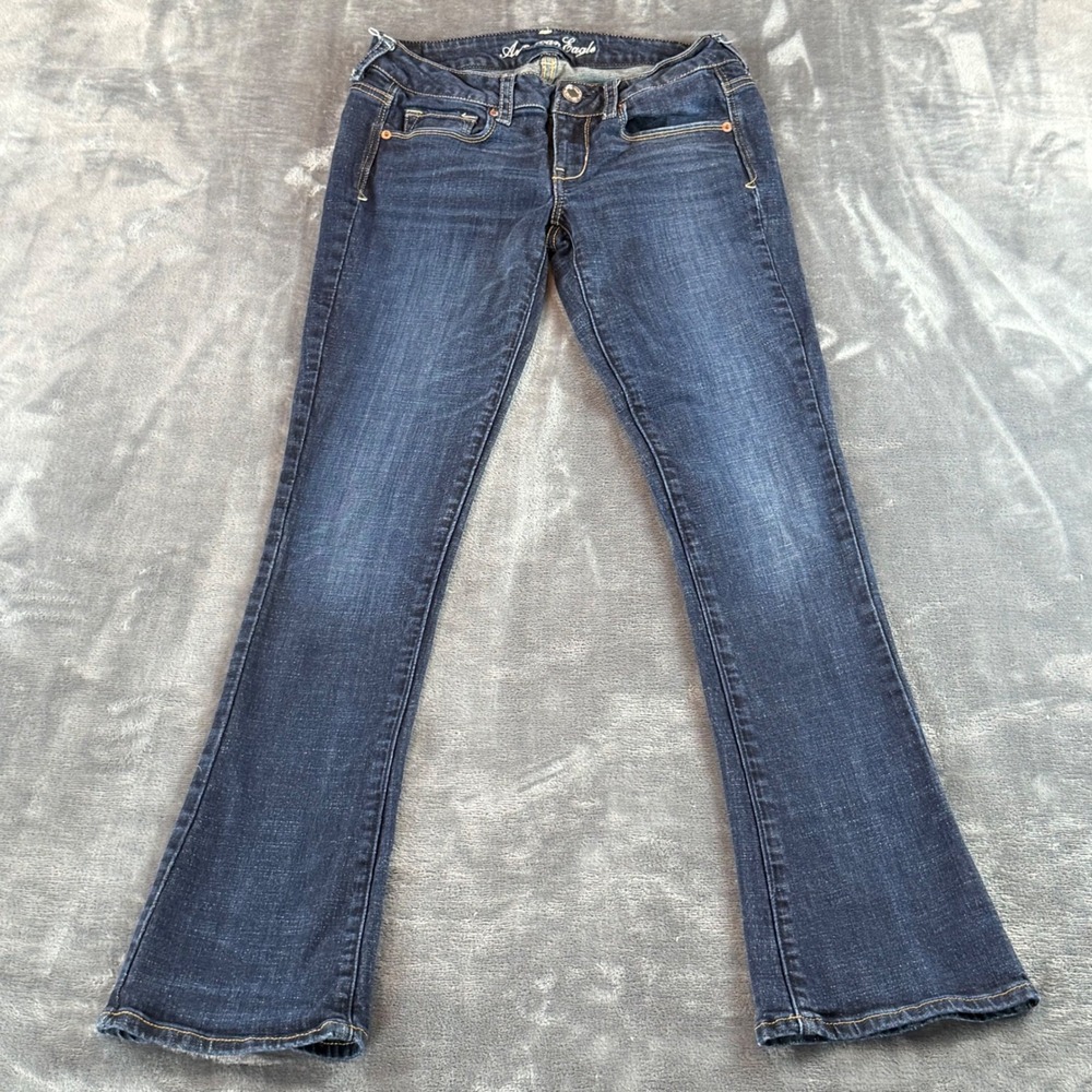 American Eagle Outfitters Dark Wash Boot Cut Jeans